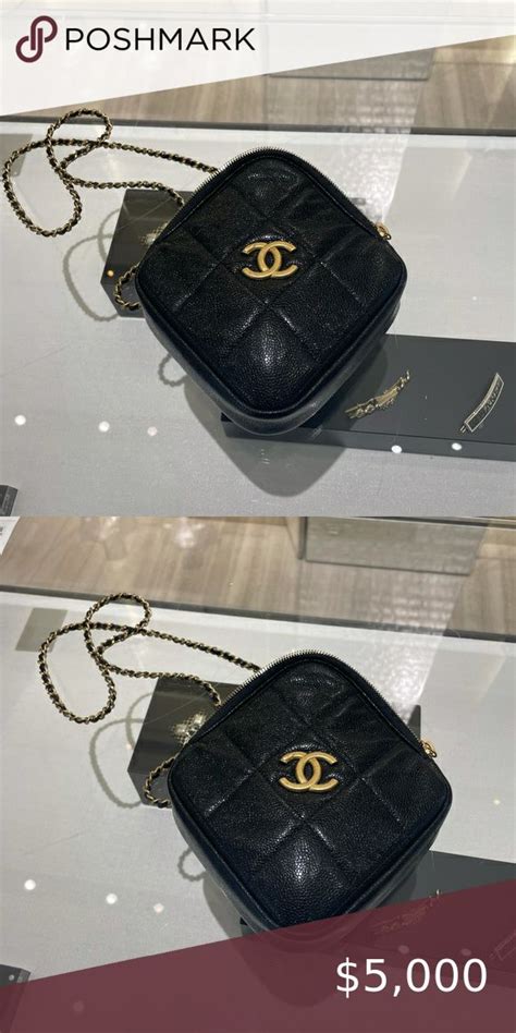 blue chanel bag replica|authentic chanel diamond bag.